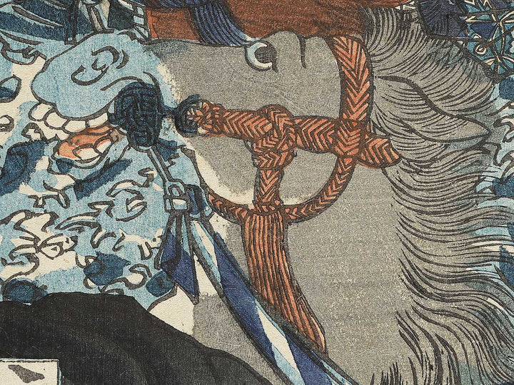 Yoshitsune Yashima no meiyo by Tsukioka Yoshitoshi / BJ345-037
