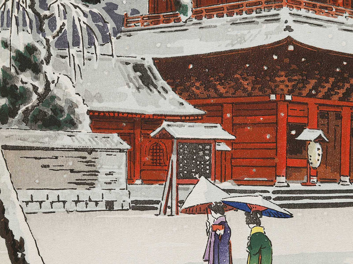 Zojoji no yuki by Tsuchiya Koitsu, (Large print size) / BJ325-290