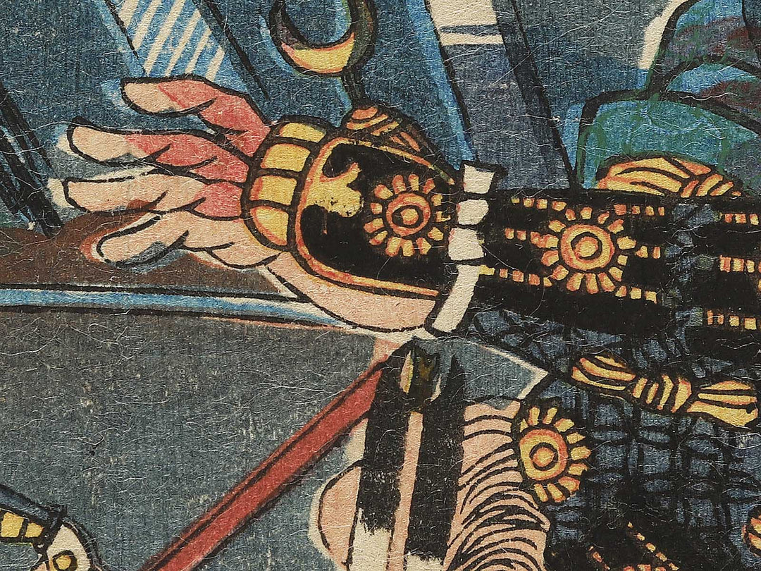 Taiheiki Yamazaki daikassen no zu by Utagawa Yoshitora / BJ346-367