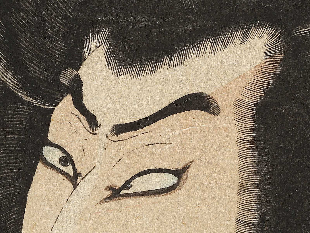 Dai juni godaime Bando Hikosaburo from the series Kinsei jinbutsu shi by Tsukioka Yoshitoshi / BJ331-352