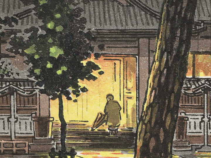 Takanawa Sengakuji by Tsuchiya Koitsu, (Large print size) / BJ352-583