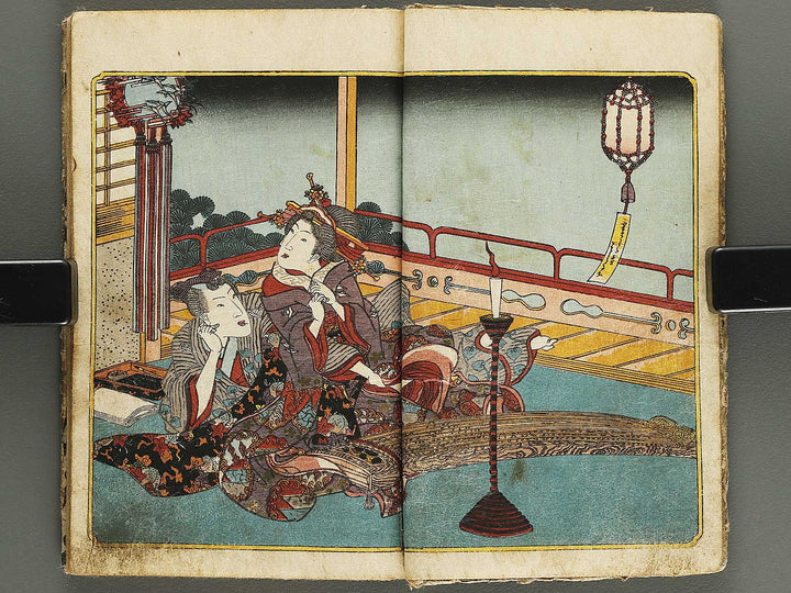 Shunshoku misuji no hikizome (Jo) by Utagawa-school / BJ339-206