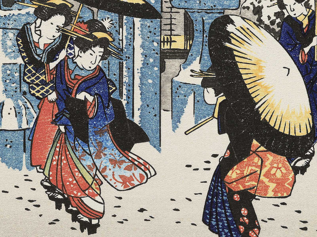 Gionsha secchu from the series Kyoto meisho no uchi by Utagawa Hiroshige, (Medium print size) / BJ341-789