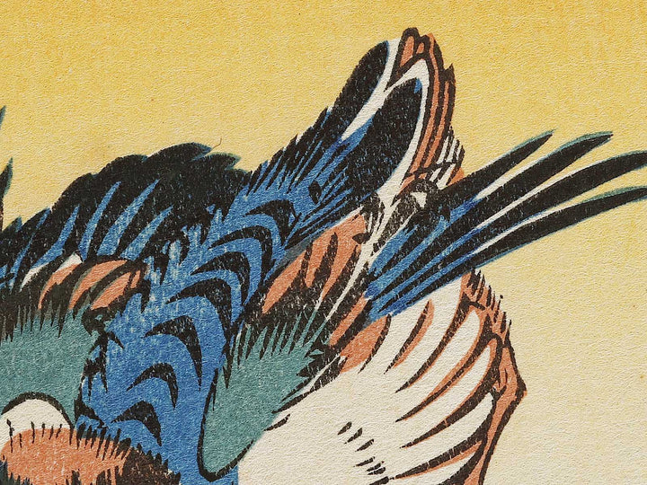 Hydrangea glue cicada by Utagawa Hiroshige, (Medium print size) / BJ328-153