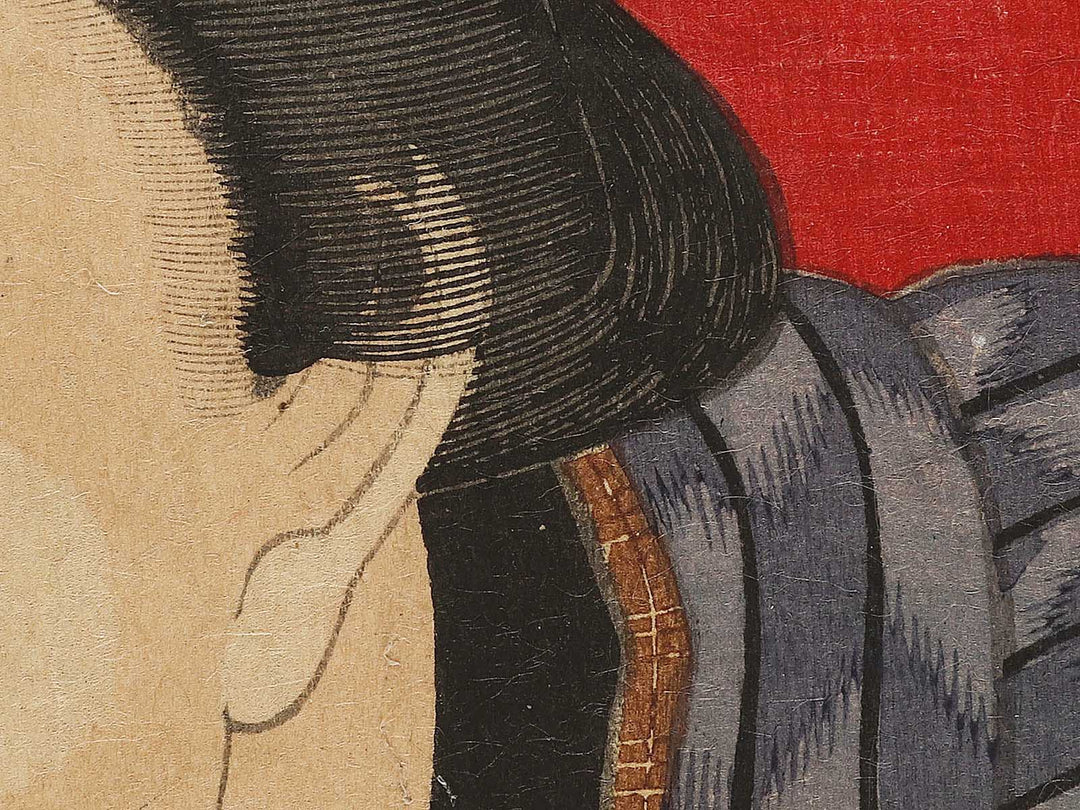 Ichinoya Fujitaro from the series Dainihon rikishi retsuden  by Hachisuka Kuniaki / BJ325-199