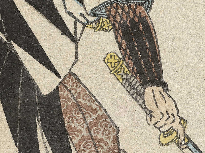 Kaiga Yazaemon Fujiwara no Tomonobu from the series Chuchin gishi meimei den by Utagawa Yoshitora / BJ350-959