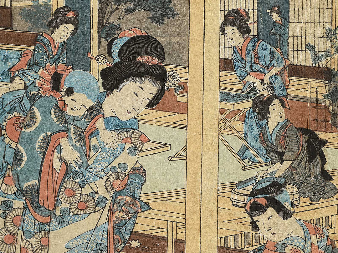 Kifujin yosan no zu by Yoshu Chikanobu / BJ343-931