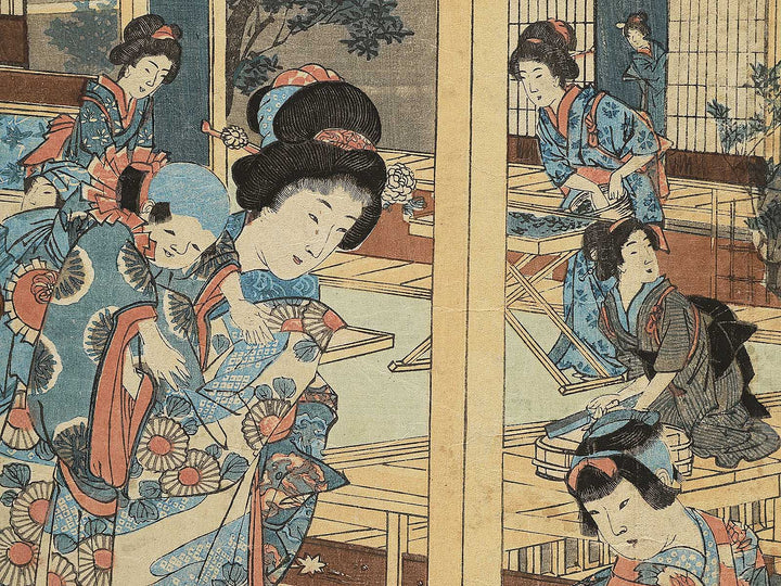 Kifujin yosan no zu by Yoshu Chikanobu / BJ343-931