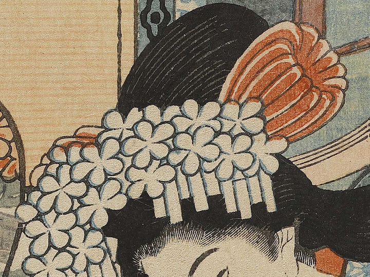 Taira no Kiyomori kaii wo miru zu by Hiroshige / BJ341-467