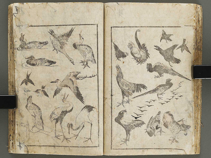 Hokusai manga Part 1 by Katsushika Hokusai / BJ328-426