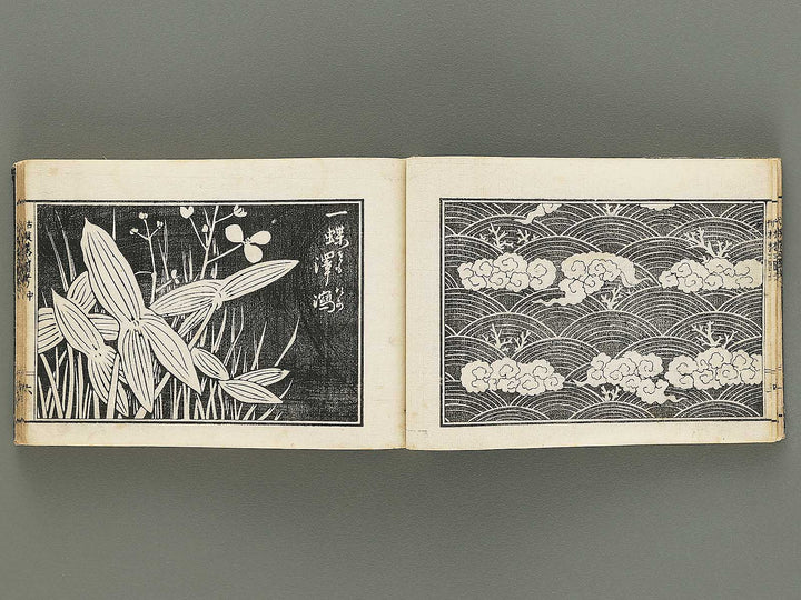 Kodai moyo shikizu ko (Chu) by Kano Motonobu, Katsushika Hokusai, Ogata Korin, Sakai Hoitsu, etc. / BJ354-158