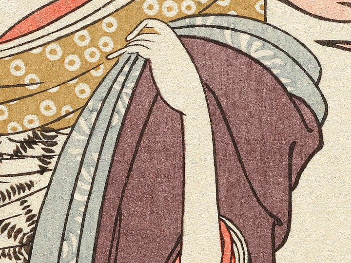 Wakamurasaki from the series Matsuba ro  by Kitagawa Utamaro, (Large print size) / BJ327-152