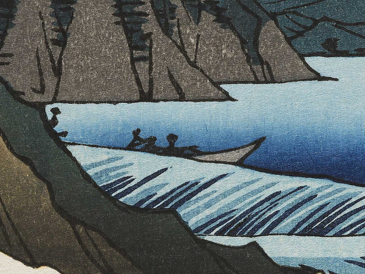 Suruga satta no kaijo from the series Thirty-six Views of Mount Fuji by Utagawa Hiroshige, (Large print size) / BJ344-330