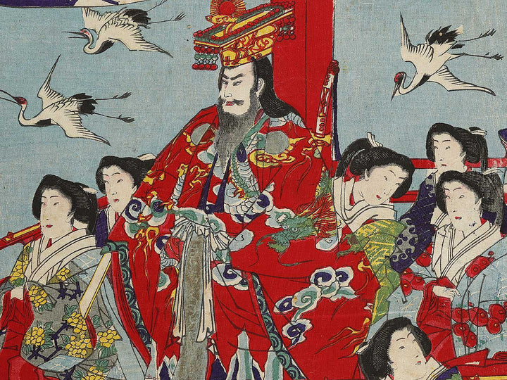 Koki rojo hinode no zu by Yoshu Chikanobu / BJ319-151