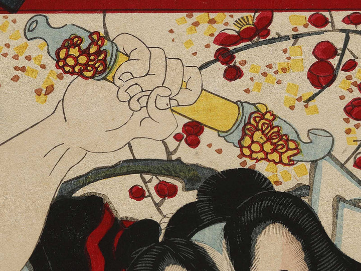 Nio Nidayu from the series Haiyu rakugo atari kurabe by Toyohara Kunichika / BJ339-871