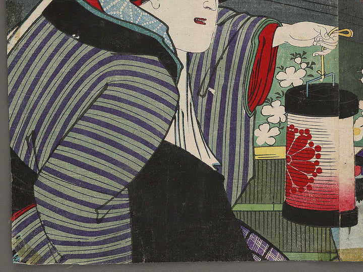 Kabuki actor by Yoshu Chikanobu / BJ310-037