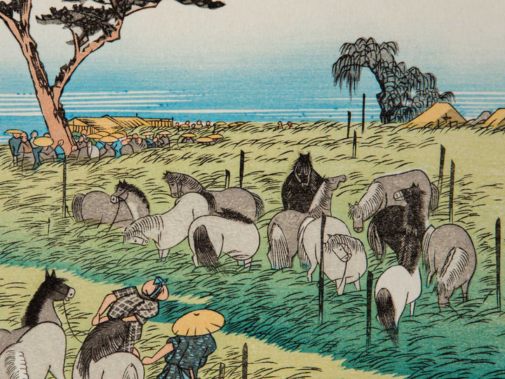 Chiryu from the series The Fifty-three Stations of the Tokaido by Utagawa Hiroshige, (Medium print size) / BJ241-808