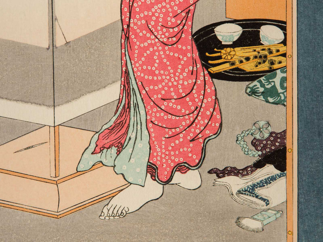 line light from the series Starfrost Contemporary Manners by Utagawa Kunisada, (Large print size) / BJ245-546