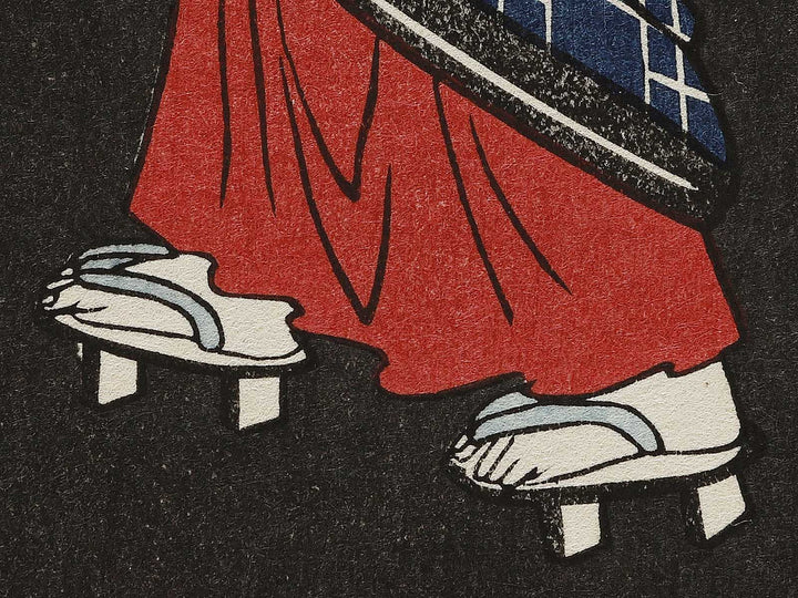 Night View of Matsuchiyama and Sanya Canal from the series One Hundred Famous Views of Edo by Utagawa Hiroshige, (Large print size) / BJ337-134