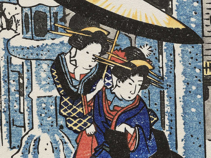 Gionsha secchu from the series Kyoto meisho no uchi by Utagawa Hiroshige, (Medium print size) / BJ341-789