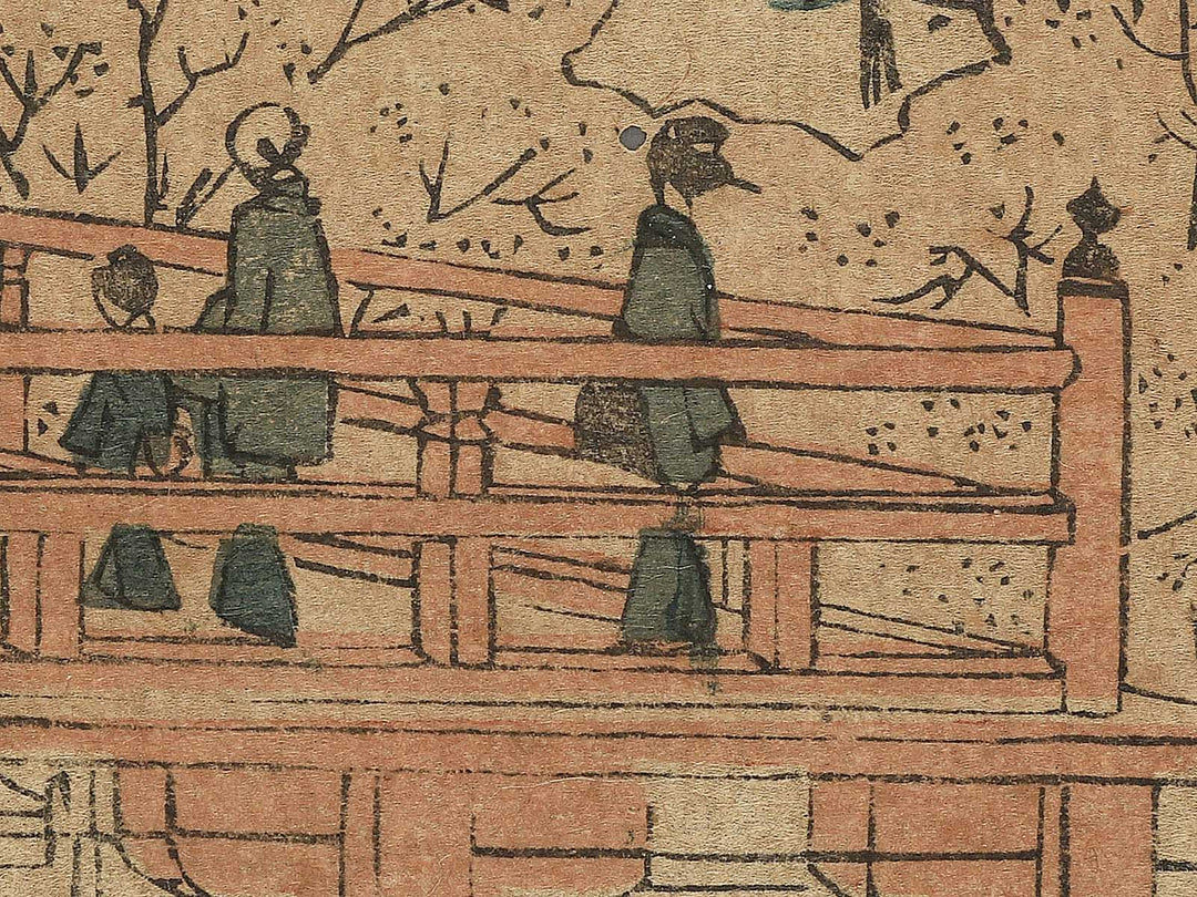 Asakusa Kinryuzan from the series Edo meisho by Utagawa Hiroshige II / BJ343-420