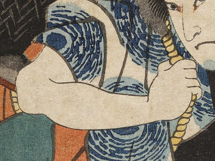 Miotsukushi from the series Genji gumo ukiyoe awase by Utagawa Kuniyoshi / BJ331-709