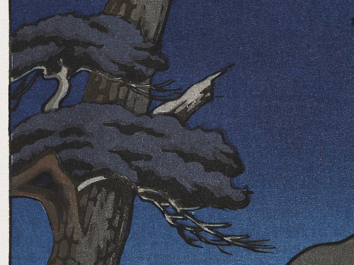 Tsukiyo no Enoshima by Kawase Hasui, (Large print size) / BJ321-111