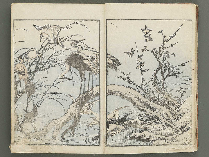 Hokusai gafu (Chu) by Katsushika Hokusai / BJ353-115