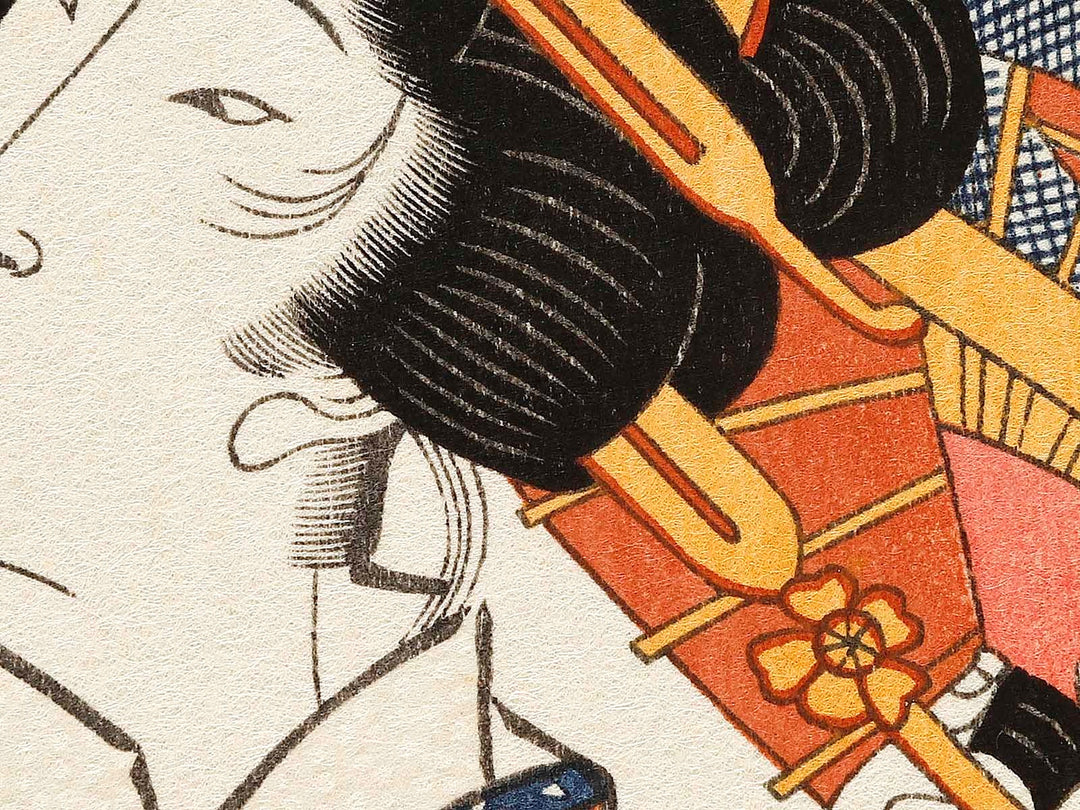 Kanda myojin from the series Tose tengan kyo by Keisai Eisen, (Large print size) / BJ333-809