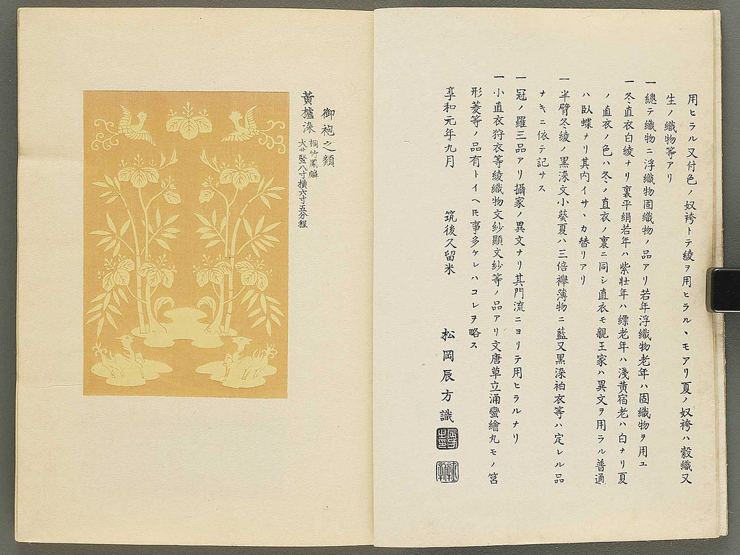 Shozoku shokumon zue by Honma Hyakuri / BJ350-420