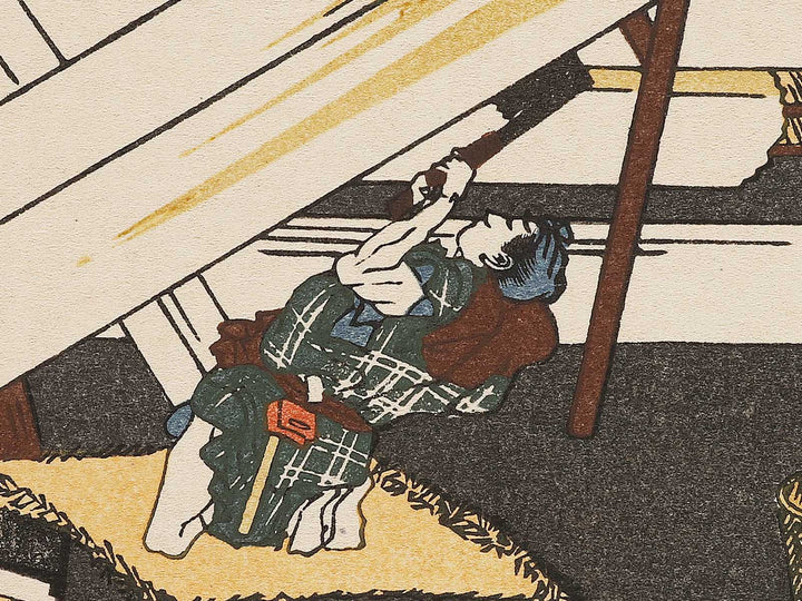 Harumichi no Tsuraki from the series Hyakunin isshu ubaga etoki by Katsushika Hokusai, (Large print size) / BJ306-859