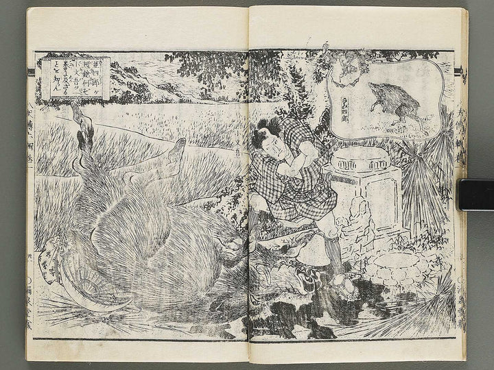 Nanso satomi hakkenden Volume 6 by Keisai Eisen, Yanagawa Shigenobu / BJ316-253