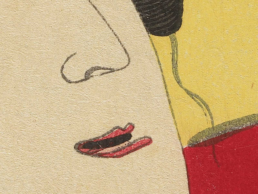 Yoi no ame from the series Nishikiori musashi no beppin by Toyohara Kunichika / BJ346-248