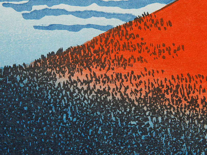 South Wind, Clear Sky from the series Thirty-six Views of Mount Fuji by Katsushika Hokusai, (Medium print size) / BJ288-484