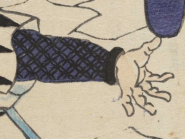 Isoai Jurozaemon Fujiwara no Masahisa from the series Chuchin gishi meimei den by Utagawa Yoshitora / BJ350-973
