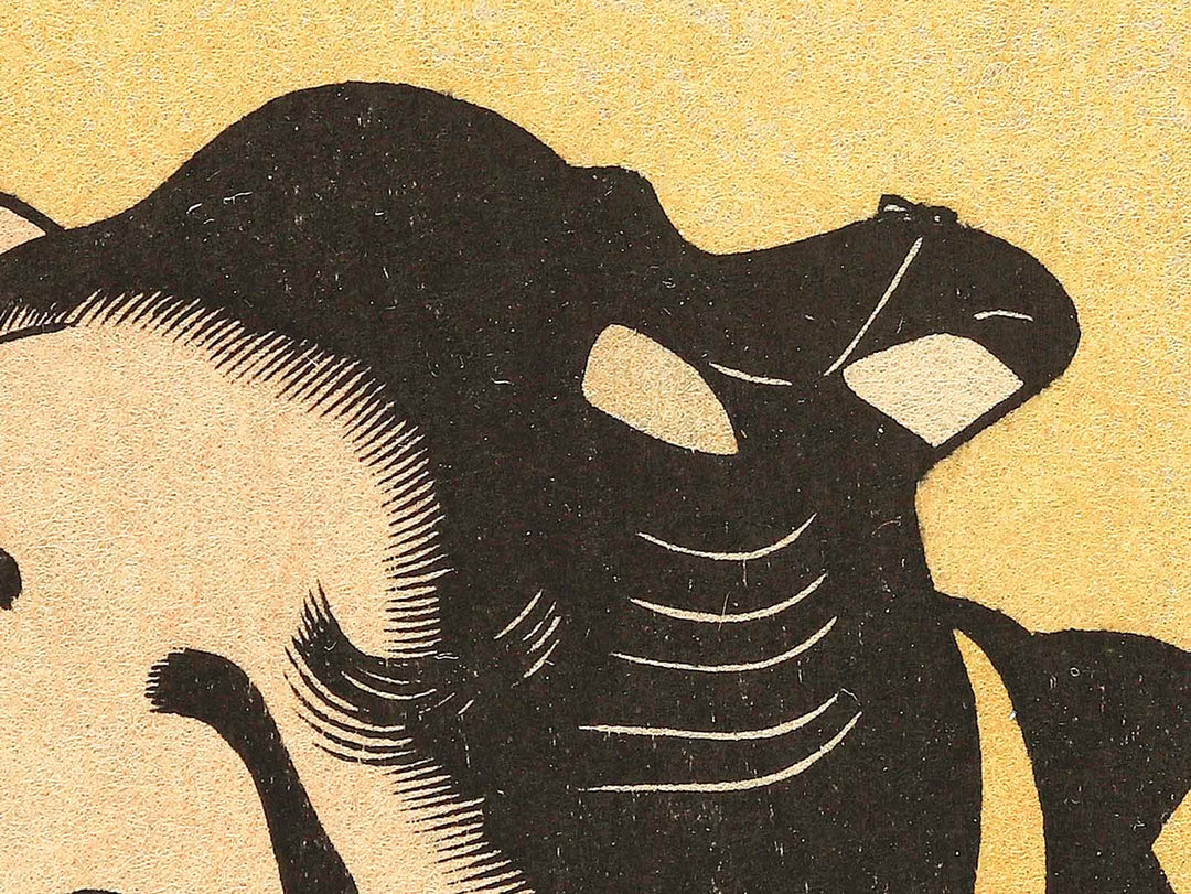 Daidozan Bungoro goban de rosoku no hi wo kesu zu  by Toshusai Sharaku, (Large print size) / BJ349-167