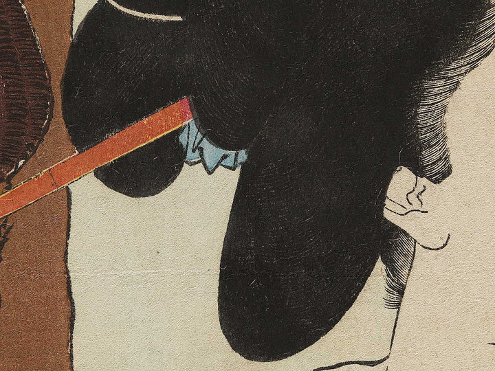 Hayaku morai tai from the series Mitate tai zukushi by Tsukioka Yoshitoshi / BJ337-764