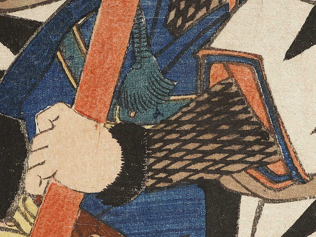 Hara goemon Mototoki from the series Gishi seichu fukushu ryakuden by Kochoro Toyokuni (Utagawa Kunisada) / BJ323-568