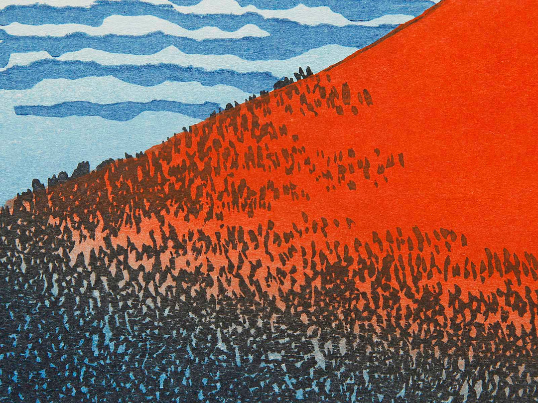 South Wind, Clear Sky from the series Thirty-six Views of Mount Fuji by Katsushika Hokusai, (Medium print size) / BJ288-477