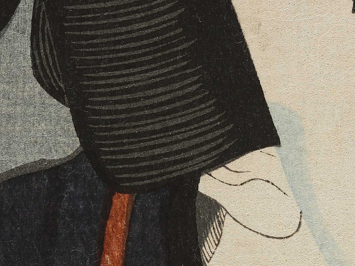 Teraoka Heiemon from the series Katoba no hana hiraku suehiro by Toyohara Kunichika / BJ326-550