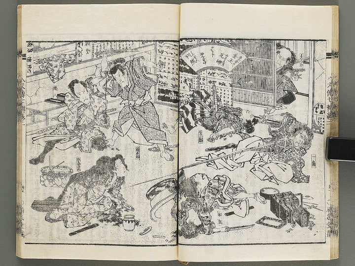 Nanso satomi hakkenden Volume 7 by Keisai Eisen / BJ316-288