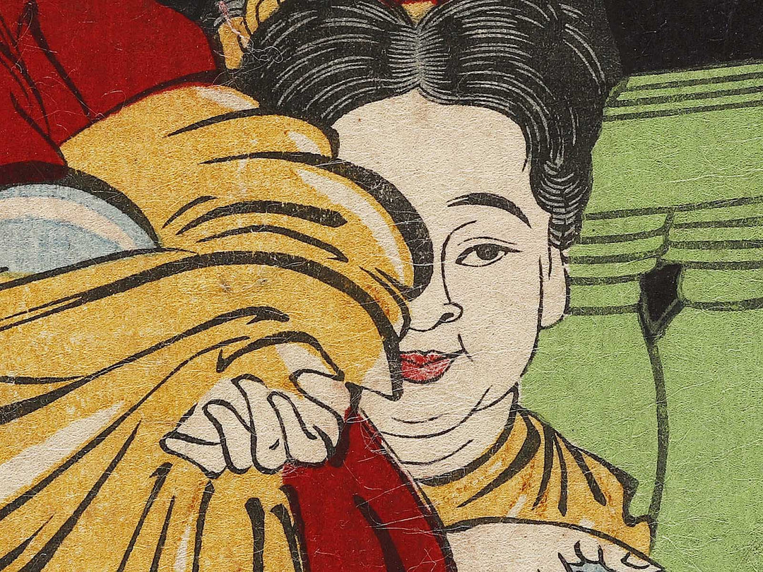 Konishi Yukinaga from the series Kyujin Yosai shuhitsu by Utagawa Kuniteru II / BJ335-006