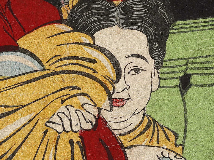 Konishi Yukinaga from the series Kyujin Yosai shuhitsu by Utagawa Kuniteru II / BJ335-006