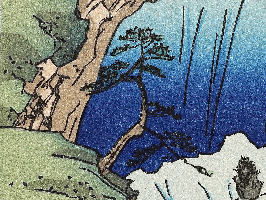 Gokei from the series Famous Views of the Sixty-odd Provinces by Utagawa Hiroshige, (Large print size) / BJ334-404