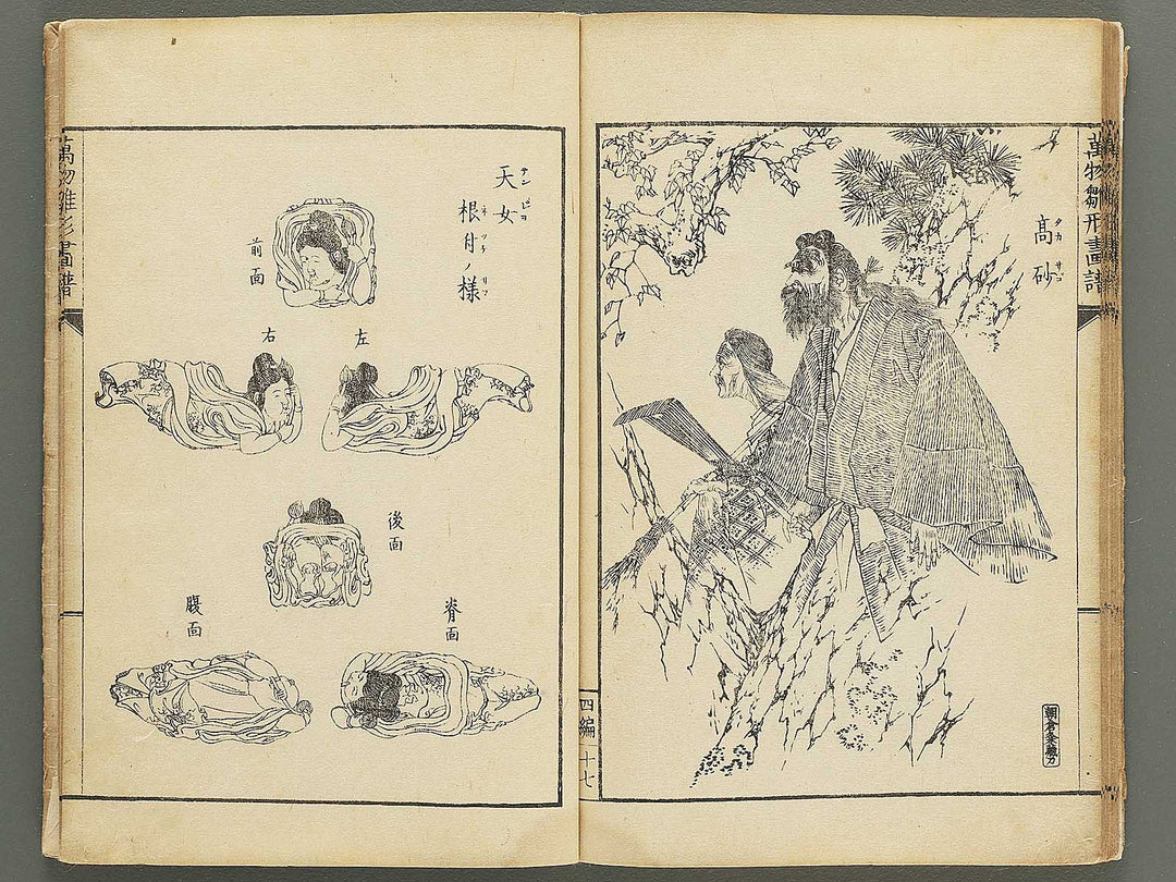 Banbutsu hinagata gafu Volume 4 by Sensai Eisaku / BJ348-593
