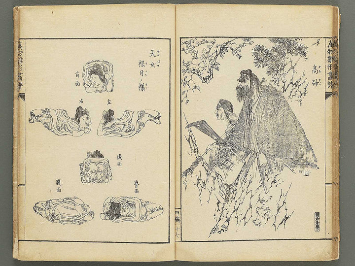 Banbutsu hinagata gafu Volume 4 by Sensai Eisaku / BJ348-593