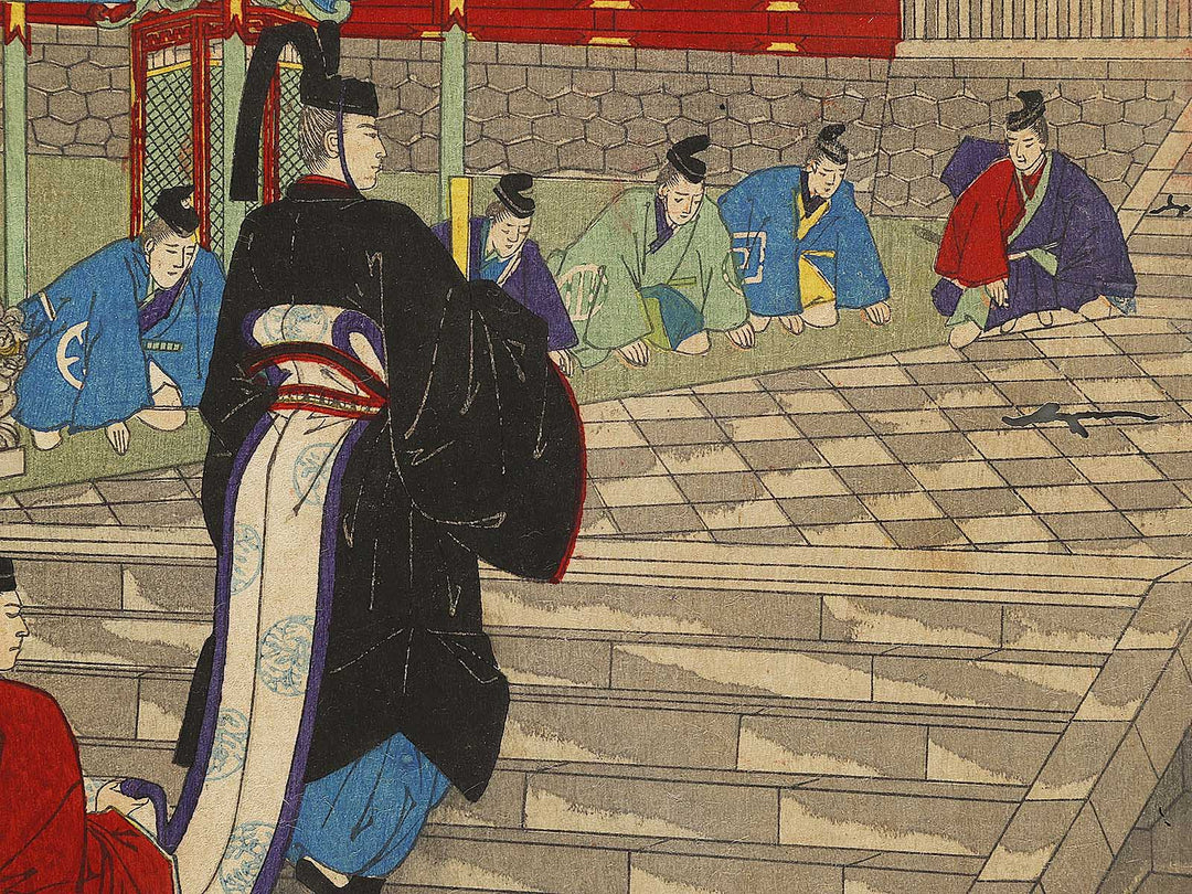 Shogun ke nikko gosya shu no zu from the series Kanko azuma hishiki by Toshu Shogetsu / BJ340-046