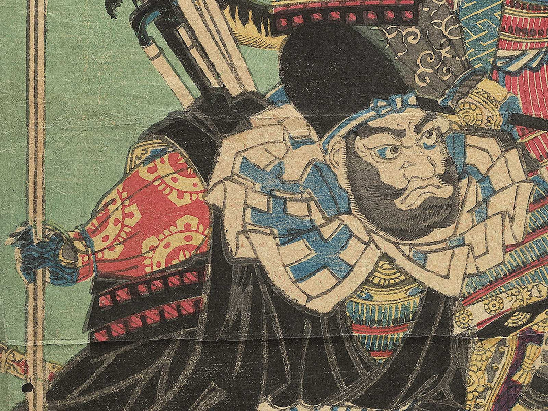 Senbonzakura seisatsu no zu by Utagawa Kunifuku / BJ345-471