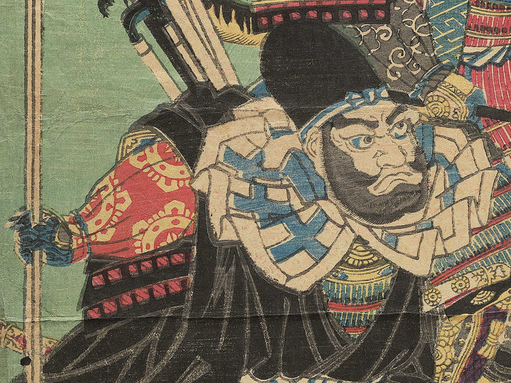 Senbonzakura seisatsu no zu by Utagawa Kunifuku / BJ345-471