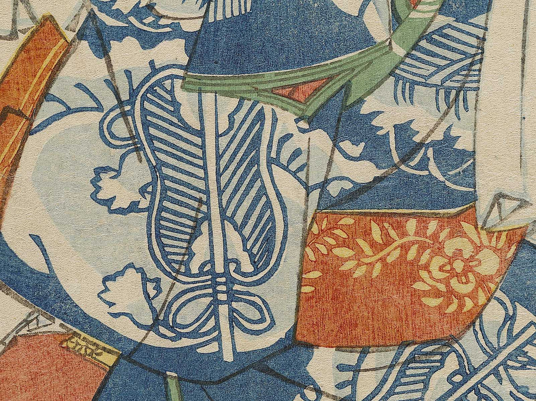 Bando Shucho from the series Edo no hana goninotoko by Utagawa Kuniyoshi / BJ322-294